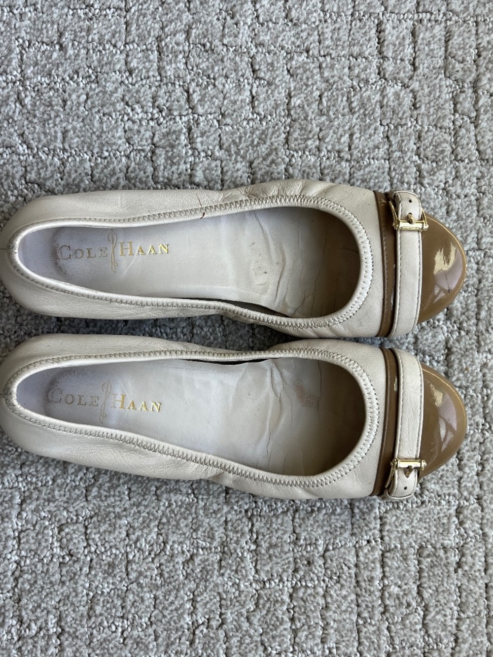 Cole Haan cap toe ballet flats 5